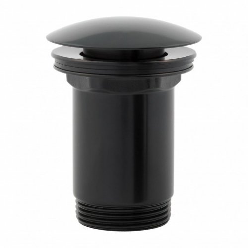 Купить донный клапан Omnires click-clack black matt (A706BL) в Киеве vannaja.kiev.ua