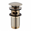 донный клапан Omnires click-clack brushed gold (A706GLB) Купить донный клапан Omnires click-clack brushed gold (A706GLB) в Киеве vannaja.kiev.ua
