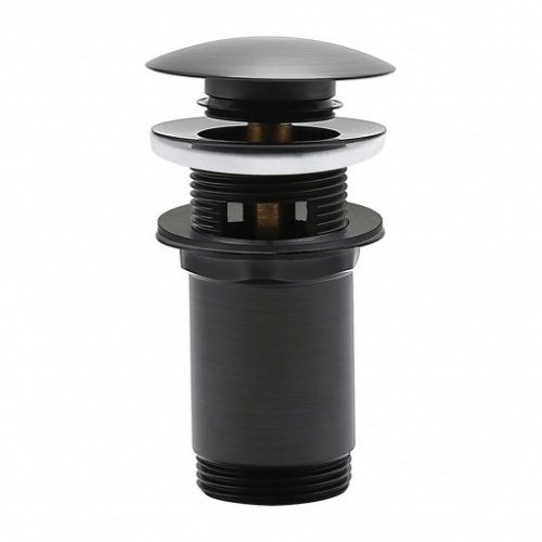Купить донный клапан Omnires click-clack anthracite (A706AT) в Киеве vannaja.kiev.ua