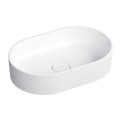 Купить умывальник Omnires Ovo 55x36 white (OVOUNBM) в Киеве vannaja.kiev.ua