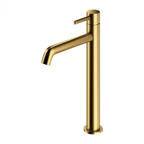 смеситель для умывальника Omnires Y brushed gold высокий (Y1212GLB) Купить смеситель для умывальника Omnires Y brushed gold высокий (Y1212GLB) в Киеве vannaja.kiev.ua