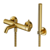 Купить смеситель для ванны и душа Omnires Y brushed gold (Y1231GLB) в Киеве vannaja.kiev.ua