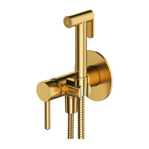Купить гигиенический набор Omnires Y brushed gold (SYSYBI2GLB) в Киеве vannaja.kiev.ua