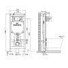 Инсталляция вместе с белой кнопкой OLI 883422 OLI80 механическая + Slim клавиша белый Купить Инсталляция вместе с белой кнопкой OLI 883422 OLI80 механическая + Slim клавиша белый в Киеве vannaja.kiev.ua
