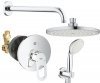 Душова система прихованого монтажу UA2908100L Grohe BauLoop хром 2908100L одноважільний верхній душ 200 мм 1 режим купити Купити Душова система прихованого монтажу UA2908100L Grohe BauLoop хром 2908100L одноважільний верхній душ 200 мм 1 режим купити в Києві vannaja.kiev.ua