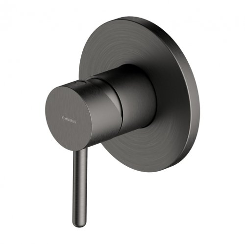 Купить смеситель для душа скрытого монтажа Omnires Y graphite (Y1245GR) в Киеве vannaja.kiev.ua