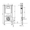 Villeroy&Boch 92246100 ViConnect Инсталляция для Подвесного Унитаза Купить Villeroy&Boch 92246100 ViConnect Инсталляция для Подвесного Унитаза в Киеве vannaja.kiev.ua