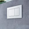 Купити Tece 9240417 now Панель змиву для унітазу біла матова Tecenow 9.240.417 TECEnow подвійного змиву в Києві vannaja.kiev.ua