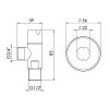 Кран угловой Thermo Alliance Standart (ручка круглая) с керам.буксой 1/2"Н х 3/4"Н SF342W1520 Купить Кран угловой Thermo Alliance Standart (ручка круглая) с керам.буксой 1/2"Н х 3/4"Н SF342W1520 в Киеве vannaja.kiev.ua