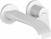 Купить Купить 75050700 Смеситель hansgrohe Vivenis для раковины скрытого монтажа белый матовый однорычажный настенный   в Киеве vannaja.kiev.ua