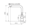 Купити Змішувач для кухні GRB Kitchens EXTENDABLE NOZZLE (995900) в Києві vannaja.kiev.ua