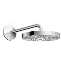 Верхний душ со стеновым кронштейном золотой Ø 280 мм Axor One 48491250 1jet Brushed Gold Optic