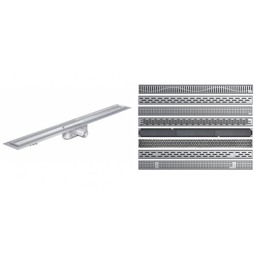ACO 408724 ShowerDrain C-line Трап с Фланцем Низкий Сифон 885 мм Душевой Канал 9010.88.24 Купить ACO 408724 ShowerDrain C-line Трап с Фланцем Низкий Сифон 885 мм Душевой Канал 9010.88.24 в Киеве vannaja.kiev.ua