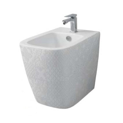 Купить Напольное биде Artceram A16, white glossy/cementina (ASB002 01; 86) в Киеве vannaja.kiev.ua
