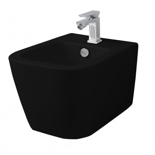 Купить Подвесное укороченное биде Artceram A16, black glossy (ASB003 03; 00) в Киеве vannaja.kiev.ua