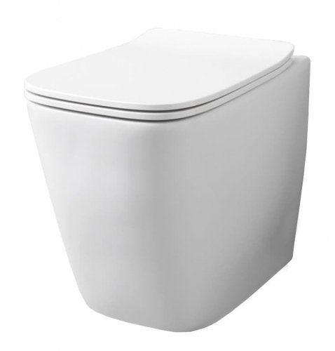 Купить Напольный безободковый унитаз Artceram A16, white glossy (ASV004 01; 00) в Киеве vannaja.kiev.ua