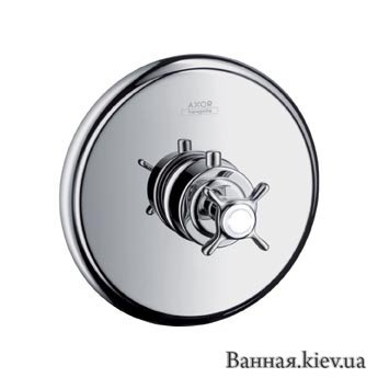 Купити AXOR 16815820 Montreux Термостат Highflow Шліфований Нікель Hansgrohe (Німеччина) в Києві vannaja.kiev.ua
