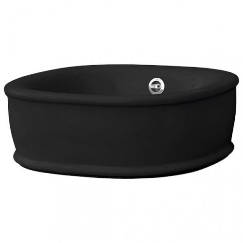 Купить Керамическая раковина 45 см Artceram Azuley, black glossy (AZL001 03; 00) в Киеве vannaja.kiev.ua