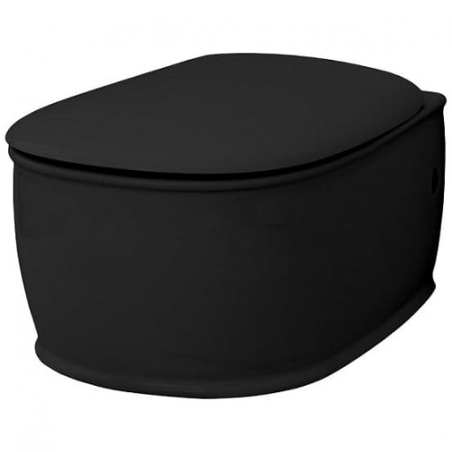 Подвесной унитаз Artceram Azuley, black glossy (AZV001 03; 00) Купить Подвесной унитаз Artceram Azuley, black glossy (AZV001 03; 00) в Киеве vannaja.kiev.ua