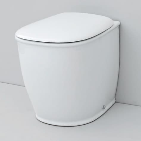 Купить Напольный унитаз Artceram Azuley, white glossy (AZV002 01; 00) в Киеве vannaja.kiev.ua