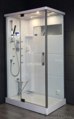 Купить APPOLLO A-0886 Apollo Паровой бокс 120*80 в Киеве vannaja.kiev.ua