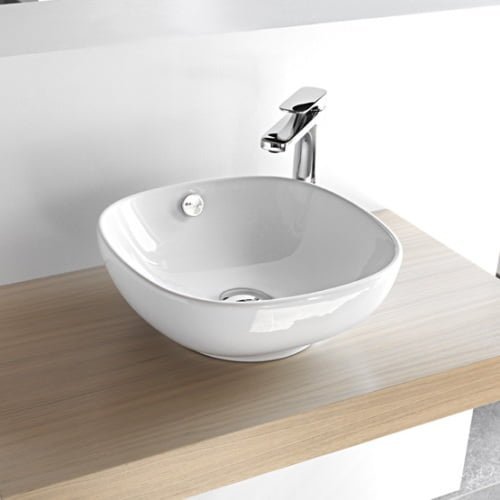 Керамічна раковина 40 см Artceram NF, white glossy (NFL001 01; 00) Купити Керамічна раковина 40 см Artceram NF, white glossy (NFL001 01; 00) в Києві vannaja.kiev.ua