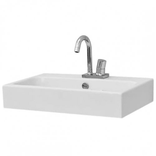 Керамическая раковина 65 см Artceram Block, white glossy (BKL001 01; 00) Купить Керамическая раковина 65 см Artceram Block, white glossy (BKL001 01; 00) в Киеве vannaja.kiev.ua