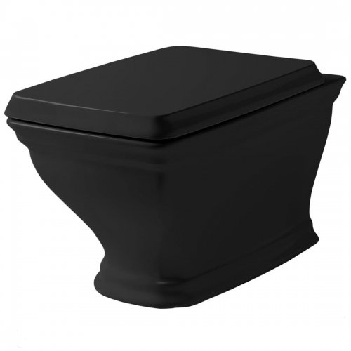 Підвісний унітаз Artceram Civitas, black glossy (CIV001 03; 00) Купити Підвісний унітаз Artceram Civitas, black glossy (CIV001 03; 00) в Києві vannaja.kiev.ua