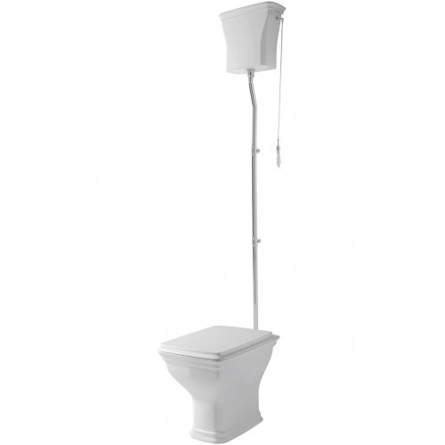 Купити Високий бачок унітазу Artceram Civitas, white glossy CIC006 01; 00 унітаз із сидінням купуються окремо CIC0060100 в Києві vannaja.kiev.ua