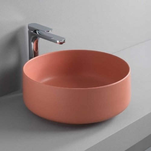 Купить Керамическая раковина 35 см Artceram Cognac, red coral (COL004 14; 00) в Киеве vannaja.kiev.ua