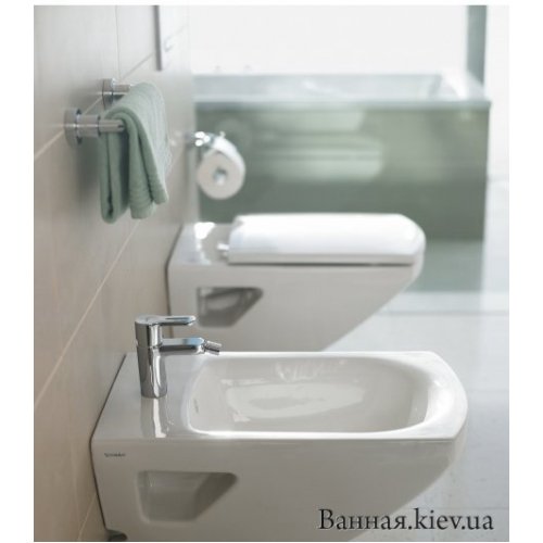Купить DURAVIT 0290150000 Caro Биде Подвесное 62 см Германия в Киеве vannaja.kiev.ua