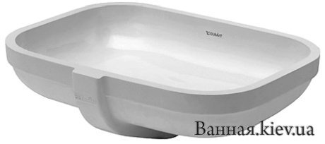 Купити DURAVIT 0457480000 HAPPY D 045748 Раковина Вбудована (знизу) в Києві vannaja.kiev.ua