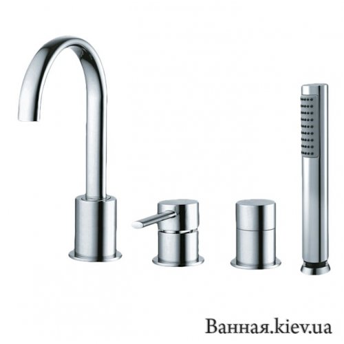 Devit 28173124 Врезной Смеситель для Ванны на 4 отверстия PRESTIGE Купить Devit 28173124 Врезной Смеситель для Ванны на 4 отверстия PRESTIGE в Киеве vannaja.kiev.ua