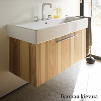 Купить Duravit FOGO 9556 ASH OLIVE 95 см Тумбочка подвесная В ванную в Киеве vannaja.kiev.ua