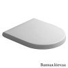 Купить Duravit 0063890000 Starck 3 006389 SOFTCLOSE Крышка Сидушка микролифт белая дуравит старк в Киеве vannaja.kiev.ua