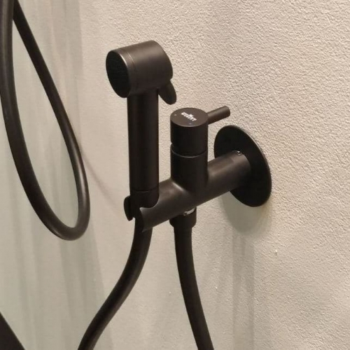 Купить Комплект гигиенического душа Webert (EL870303 PVC NERO OPACO) в Киеве vannaja.kiev.ua