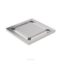 Декоративная накладка для внутристенного трапа Geberit 154.342.00.1, полированная нержавеющая сталь полированная 154342001