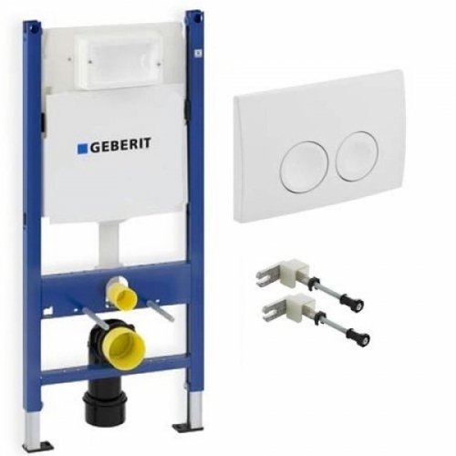 Купить GEBERIT 458.120.11.1 Комплект инсталляции для унитаза Duofix 3 в 1 458.115.11.1 458.161.11.1 в Киеве vannaja.kiev.ua