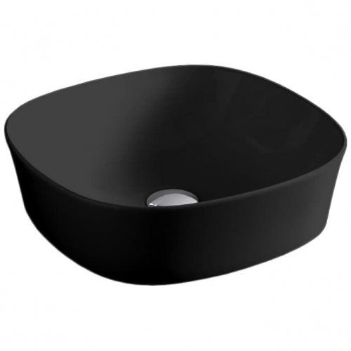 Керамическая раковина 42 см Artceram Ghost, black glossy (GHL001 03; 00) Купить Керамическая раковина 42 см Artceram Ghost, black glossy (GHL001 03; 00) в Киеве vannaja.kiev.ua