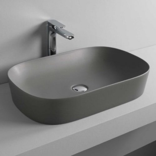 Керамічна раковина 65 см Artceram Ghost, grey olive (GHL002 15; 00) Купити Керамічна раковина 65 см Artceram Ghost, grey olive (GHL002 15; 00) в Києві vannaja.kiev.ua