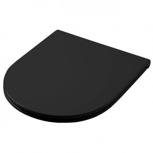 Купить Крышка для унитаза Soft Close Artceram Gio Evolution, black glossy (GIA001 03) в Киеве vannaja.kiev.ua
