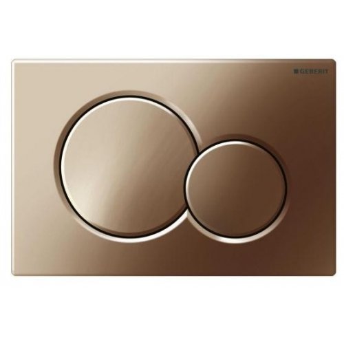 Купити Geberit 115.770.DT.5 Sigma01 змивному Кнопка Sigma 01 Колір Латунь (під Золото) Швейцарія 115770DT5 в Києві vannaja.kiev.ua