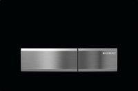 металлическая клавиша смыва геберит инсталляции 115.788.21.2 Geberit Sigma50 115788212 Хром глянцевый 2 режима