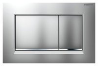 115.883.01.1 Geberit Sigma30 двойная клавиша смыва 115883011 белая матовая кнопка, полоска - белая