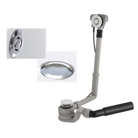 Geberit 150.755.21.1 Uniflex PushControl Сифон Слив-Перелив для Ванны с Кнопкой Слива 150755211, хром Купить Geberit 150.755.21.1 Uniflex PushControl Сифон Слив-Перелив для Ванны с Кнопкой Слива 150755211, хром в Киеве vannaja.kiev.ua