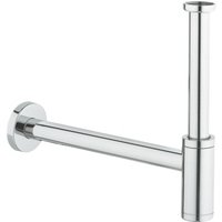 Hansgrohe 52010000 Сифон Зливний для Раковини Пляшковий Металевий монтаж під Донний клапан Хром 52010