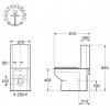 Gustavsberg GB114310301231 ARTic 4310 Унитаз с сидушкой микролифт Soft Close 114310301231 Швеция Купить Gustavsberg GB114310301231 ARTic 4310 Унитаз с сидушкой микролифт Soft Close 114310301231 Швеция в Киеве vannaja.kiev.ua