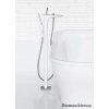 Купить HANSGROHE 15473400 PuraVida 154734 Смеситель для Ванны Однорычажный Напольный Германия Поверхность - Белый/Хром в Киеве vannaja.kiev.ua
