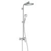 Купить HANSGROHE 27269000 Crometta S 240 1jet Showerpipe 27269 Душевая Cистема однорычажный смеситель обычный кран, Цвет Хром в Киеве vannaja.kiev.ua