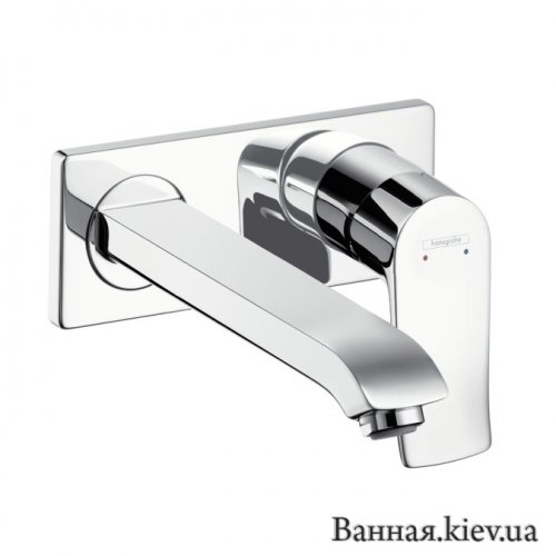 Купить HANSGROHE 31086000 METRIS 31086 Смеситель для Раковины Однорычажный Излив 165 мм СМ Германия в Киеве vannaja.kiev.ua